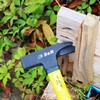 S&R Roofing Hammer 600g with Fiberglass Handle, Magnetic Nail Holder,