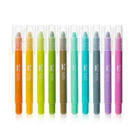 Mr. Pen- Gel Highlighters, 10 Pack, Earthy Pastel, Bible Highlighters for Bibles That Do Not Bleed