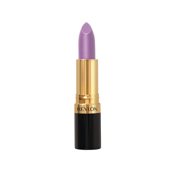 Revlon Super Lustrous Lipstick, with Vitamin E and Avocado Oil, in Purple, Cream Lipstick, 042 Lilac Mist, 0.15 oz