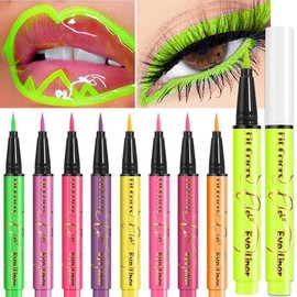 1PC 형광 아이 UV 방수 메이크업 라이너 섀도 12 지속 1PC Fluorescent Eye UV Waterproof Makeup Liner Shadow 12 Long-lasting [01]