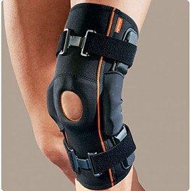 ROTEN - Genufit15 AirX Fabric Knee Support with Joint Bars and Patellar Load Stabiliser - XS