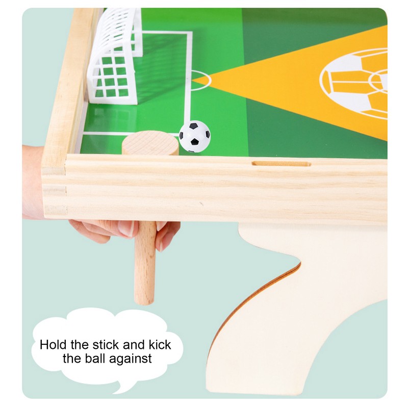 Mini Tabletop Football for Kids Puzzle Fun 2 Player Matchmaking