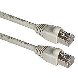 QVS CC711ES-10 10 Foot Long Cable for Gigabit Ethernet Network