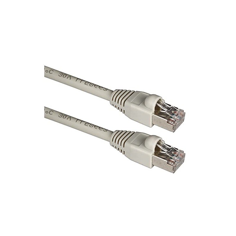 QVS CC711ES-10 10 Foot Long Cable for Gigabit Ethernet Network