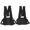 Chest Pack Adjustable Multi Pocket Functional Harness Front Vest Rig