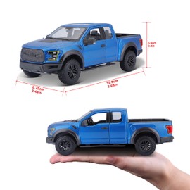Maisto - SE Camiones 1:24 Ford 2017, Raptor F150, Azul