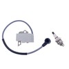 PARTSRUN White digital Ignition Coil Module for Oleomac 956-962-965 Efco