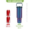 Cafezi 50oz Tumbler with Handle, Stainless Steel Water Bottles with