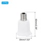PATIKIL E17 to E26/E27 Light Socket Adapter, 3pcs Lamp Holder