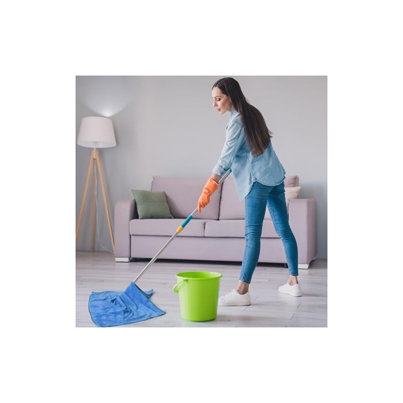 SmoothNovelty 10 Piezas Paño de Limpieza de Microfibra Extra Grande