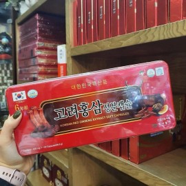 KANANONGSAN Korean 6 year Red Ginseng Extract Soft Capsules 99.6g (830mg x 120Caps)