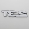 2Pc 2.3T Emblem 3D Badge Sticker Side Door Nameplate with