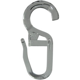 Rewagi high quality pleat curtain hooks with 10 mm eyelets, clear colour, pack of 50, 100, 150, or 200 Transparent - 25, 50, 100, 200 pieces