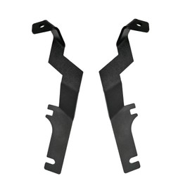 Teurroie Hood Hinges Ditch Work Light Brackets for Ford F150 Raptor 2015 2016 2017 2018, Heavy Duty A-Pillar Mount Kit for LED Pod Lights