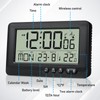 BORDEAG Digital Alarm Clock, Wireless Alarm Clock, with Date, Month