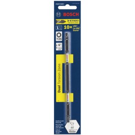 BOSCH ITDET25601 1-Piece 6 In. Torx #25 Impact Tough Double-Ended Screwdriving Bit