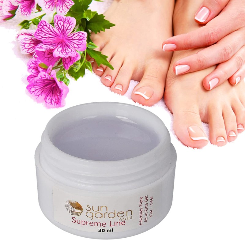 UV ALL IN ONE Fiberglas Gel KLAR 30 ml Supreme