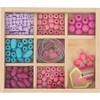 small foot Vivien 2465 Wooden Threading Box for Friendship Bracelets,