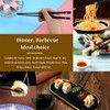 HuaLan Fiberglass Reusable Chopsticks Set Dishwasher-Safe Household/Restaurant Chopsticks 5 Pairs