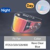 Logto Compatible with LS2 FF353/320/328/800 Helmets Visor Tint Replacement Motorcycle