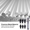 Leather Prong Set Metal Interchangeable Flat Chisel Bit Hole Punch