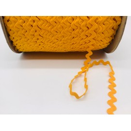 Trimplace 3/8" 100% Cotton RIC Rac - 25 Yards (Bright Gold)