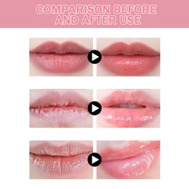 6-Pack Jelly Lipstick Set - Fruit-Infused Color Changing Lip Balm - Peach, Aloe Vera, Strawberry, Blueberry, Avocado & Grape - Long-Lasting, Moisturizing Lip Makeup (6PCS)