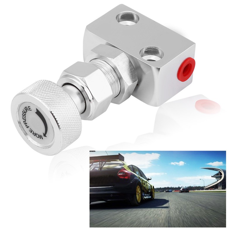 Screw type Aluminum Brake Proportion Valve Adjustable Prop Brake Bias
