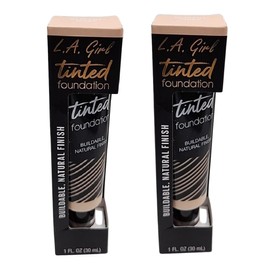 Pack of 2 L.A. Girl Tinted Foundation, Ivory GLM751