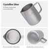 Boundless Voyage Titanium Espresso Steaming Pitcher Titanium Milk Frother Cup