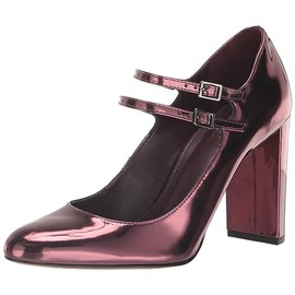 Vince Camuto Women's Dahlein Block Heel Pump, Plum, 7