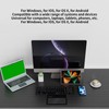 Foldable Bluetooth Keyboard Low Latency Bluetooth 5.1 Full Size Keyboard