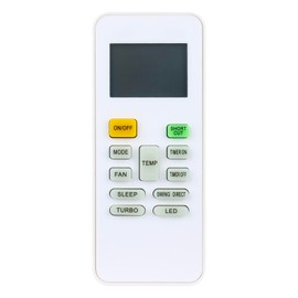 RG52B/BGE Replacement Remote Control fit for Midea Air Conditioner RG52B/BGEU RG52B/BGCE Heat