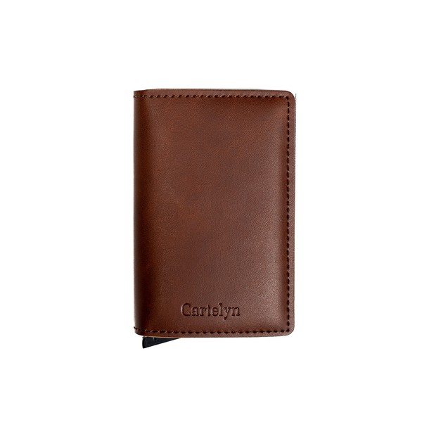 Cartelyn - Slim Leather Credit Card Holder - Wallet RFID