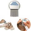 Professional Nit Free Lice Comb, Stainless-Steel Lice Combs and Head
