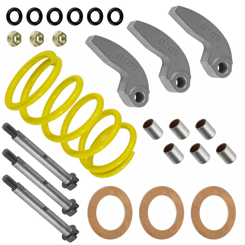 Caltric Primary Drive Clutch Assembly Rebuild Kit For Arctic Cat