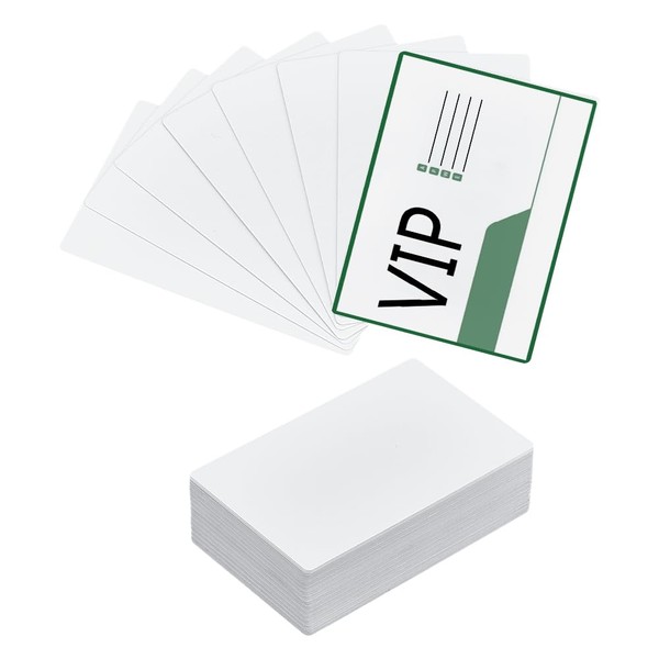 FINGERINSPIRE Pack of 80 Blank Sublimation Cards 8.5 x 5.3