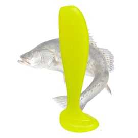 Soft Lures, Bass Fishing Lure Swim Baits, Fisherman Accessories Casting Gear for Small Minnows Trout Walleye Bass Young Culter Mud Carp