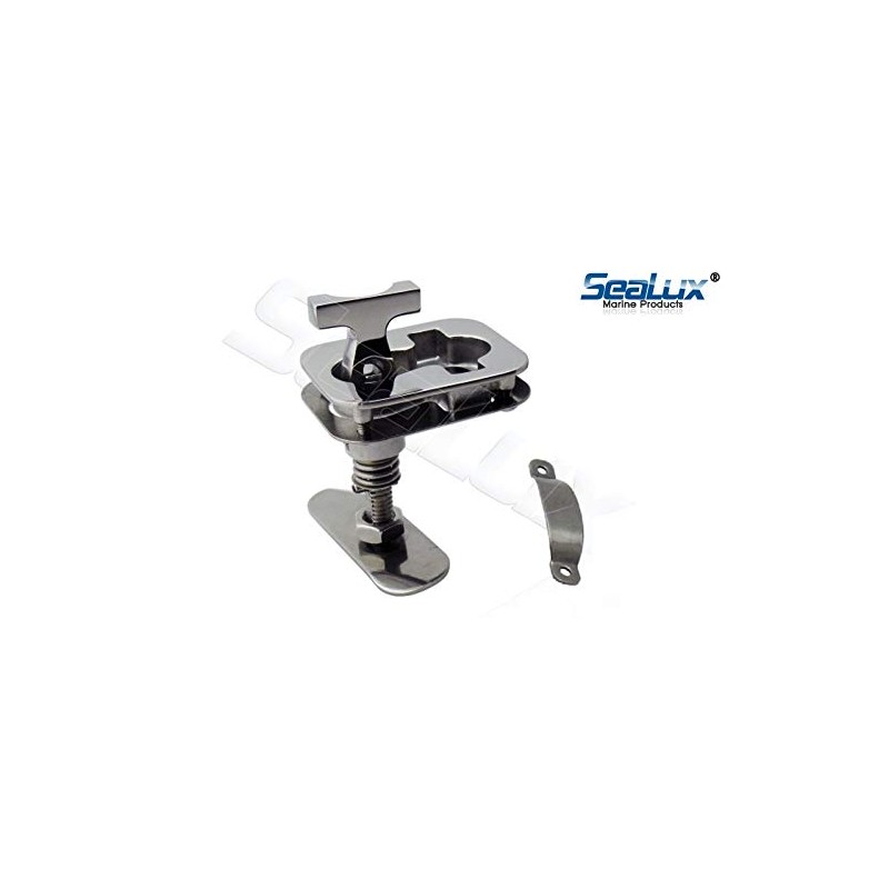 SeaLux Heavy Duty Marine Grade 316 Stainless Steel Compression Rectangular