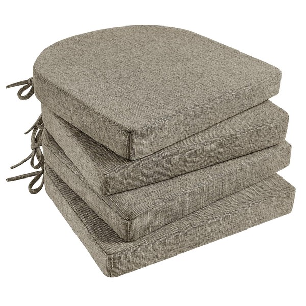Basic Beyond Chair Cushions for Dining Chairs 4 Pack, Memory