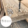 Oiieco 28-Piece Dowel Centring Point Set, Dowel Centring Tips, Dowel