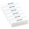 Jello Jello Sanding Block Large, White, 6 Pieces / 젤로젤로 샌딩블록 대, 화이트, 6개