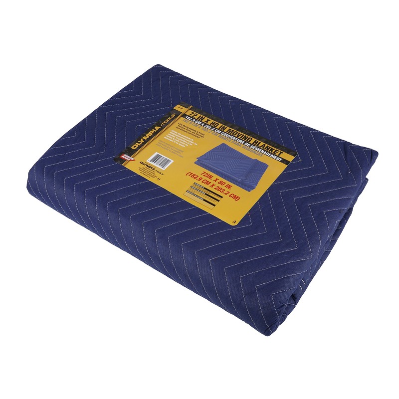 Olympia Tools 84-949, 72" x 80", Blue Moving Blanket