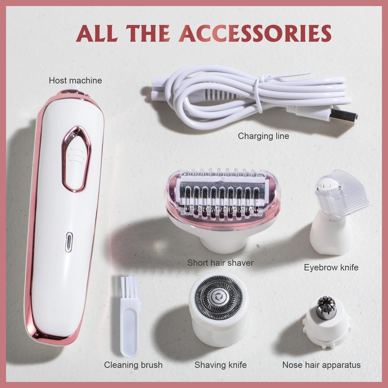 Oneleaf Electric Body Hair Trimmer for Men & Women –