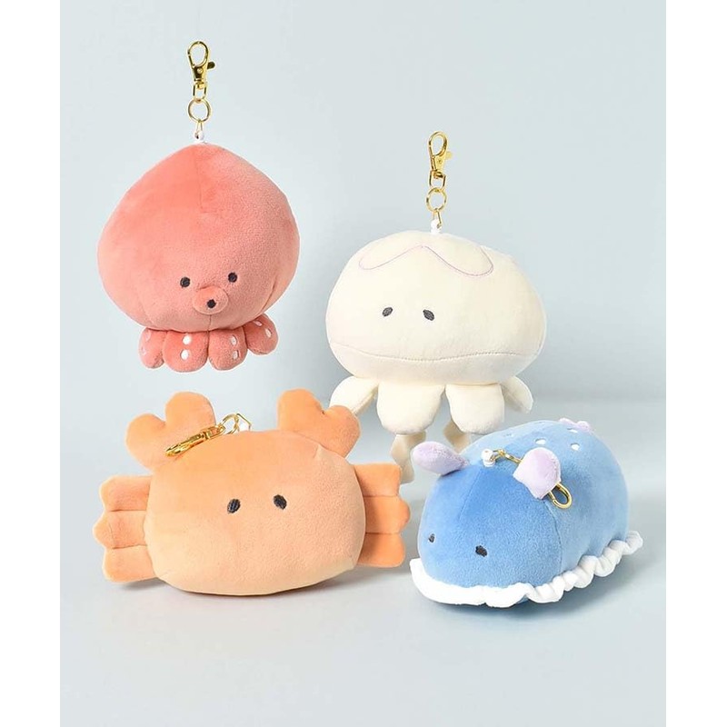 Bleu Bleuet Accent Sea Life Reel Pass Case, jellyfish