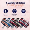 Sportybella Volleyball Bracelet, Navy and Orange Adjustable Infinity Love Charm