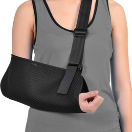 Asheyya 2 Pcs Arm Sling for Shoulder Injury, Arm Support Slings for Broken Elbow Wrist