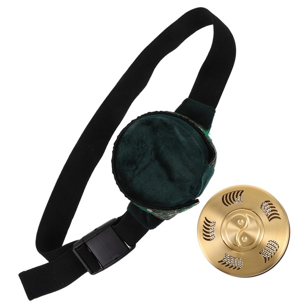 IWOWHERO Portable Smokeless Moxibustion Box with Wind Power Copper and