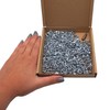 SKIR'CO (Pack of 500) Galvanised Steel 3.0 x 10mm Silver