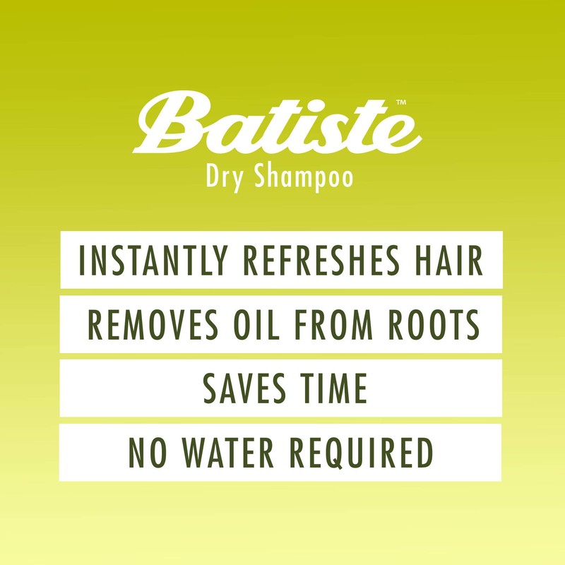 Batiste Dry Shampoo, Tropical, 6.73 Ounce (Packaging May Vary)